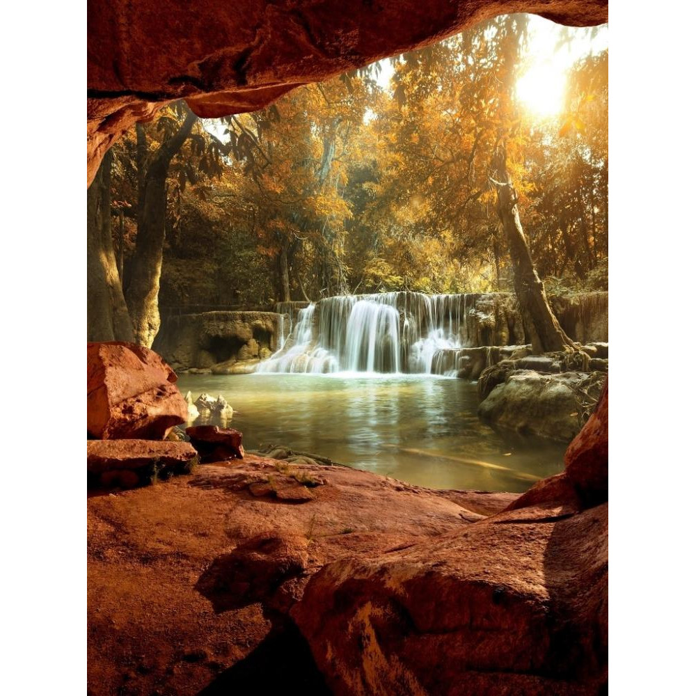 Consalnet 3D Осенний лес с водопадом (10261P4A) - зображення 1