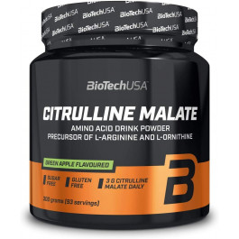 BiotechUSA Citrulline Malate Powder 300 g /93 servings/ Lime