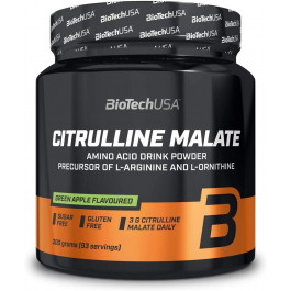   BiotechUSA Citrulline Malate Powder 300 g /93 servings/ Lime