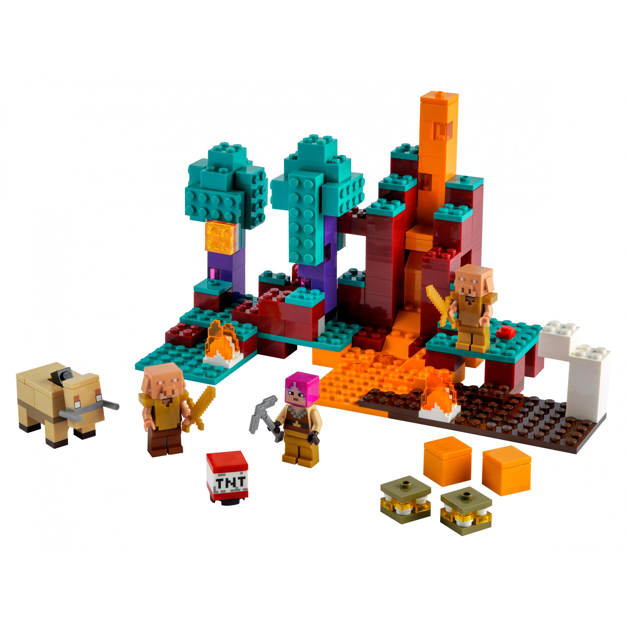 LEGO Minecraft Искажённый лес (21168) - зображення 1