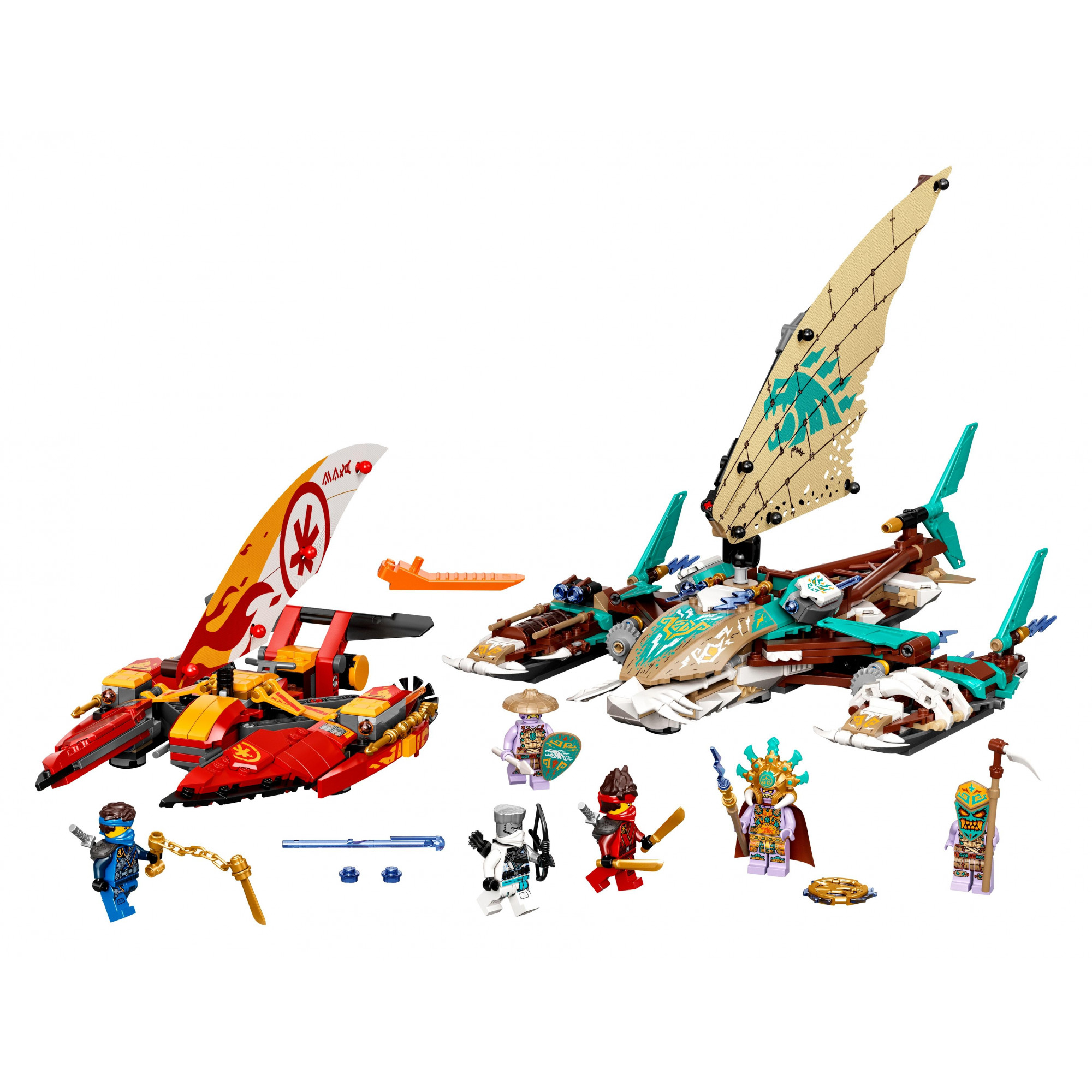 LEGO Ninjago Морской бой на катамаранах (71748) - зображення 1