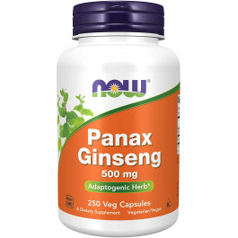 Now Panax Ginseng 500 mg 250 caps