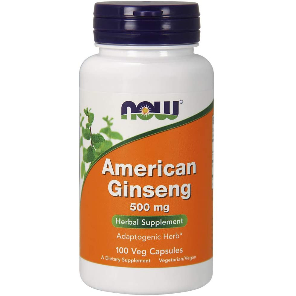 Now American Ginseng 500 mg 100 caps - зображення 1