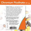 Now Chromium Picolinate 200 mcg 100 veg caps - зображення 3