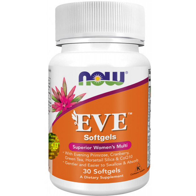 Now Eve Women's Multiple Vitamin Softgels 30 softgels - зображення 1