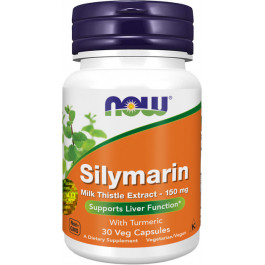   Now Silymarin Milk Thistle Extract 150 mg 30 veg caps