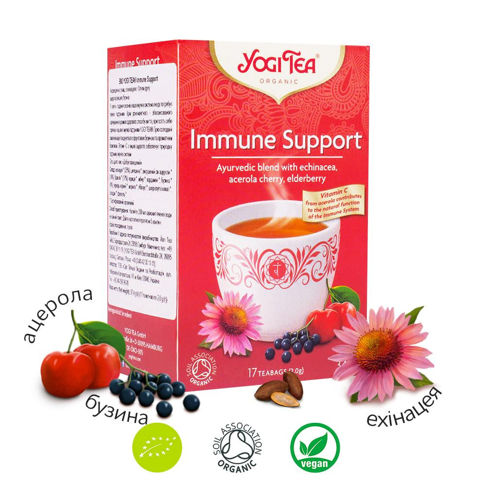 Yogi Tea Чай "Поддержка иммунитета", 17 пакетиков, (YOGI-Imunitet) - зображення 1