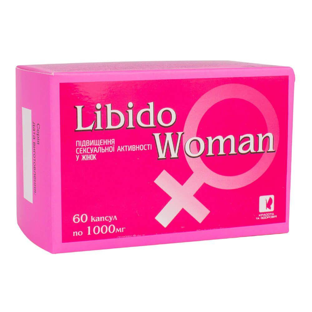 Красота и Здоровье БАД Либидо Вумен, 1000 мг, 60 капсул, (KZ-LibidoWomen-1000-60) - зображення 1