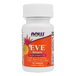 Now Мультивитаминный комплекс для женщин EVE, 30 капсул, Foods (NF-EVE-30)