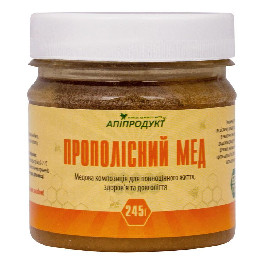 Апипродукт Прополисный мед, 245 г, (API-Propolismed-245)