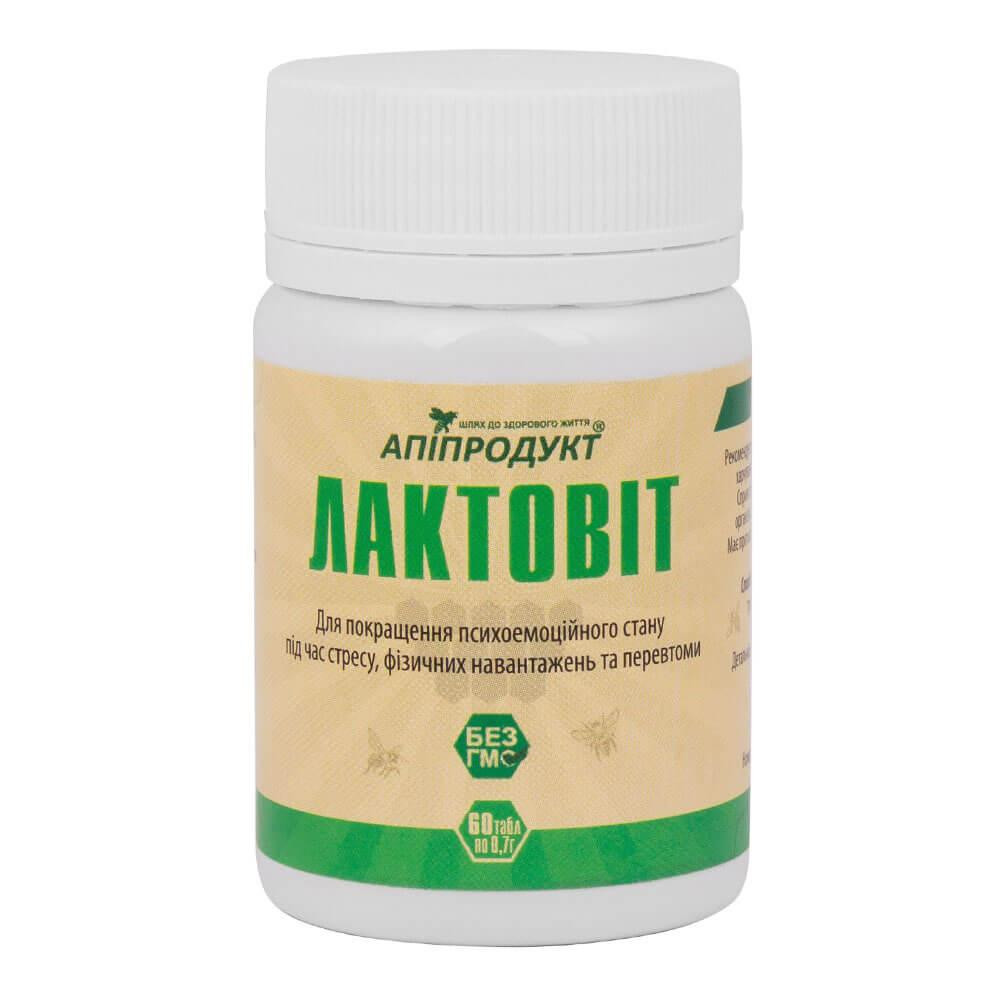 Апипродукт Лактовит, 60 таблеток, (API-Laktovit-60) - зображення 1