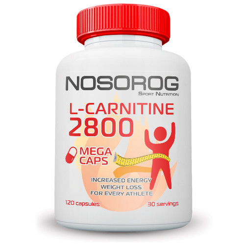 Nosorog L-Carnitine 2800 120 caps /30 servings/ - зображення 1