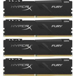 HyperX 64 GB (4x16GB) DDR4 3600 MHz Fury Black (HX436C17FB3K4/64)