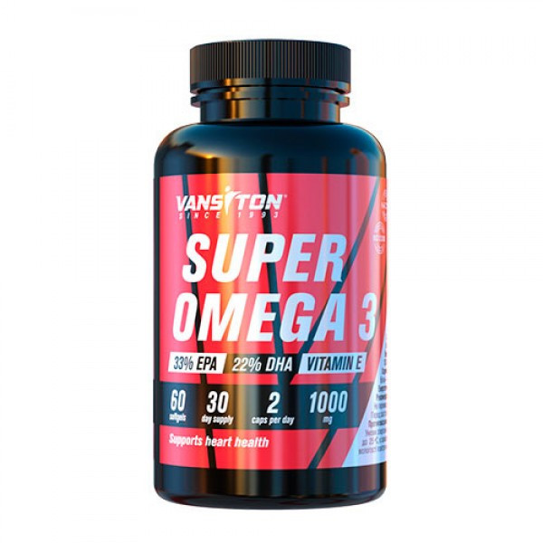 Ванситон Super Omega 3 /Супер Омега-3/ 60 softgels - зображення 1