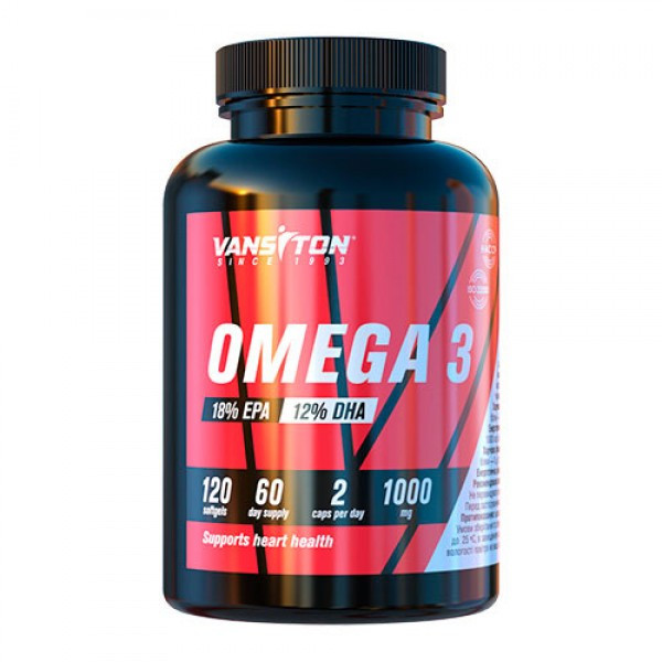 Ванситон Omega 3 /Омега-3/ 120 softgels - зображення 1