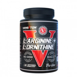 Ванситон L-Arginine + L-Ornithine /L-Аргинин + L-Орнитин/ 375/175 mg 300 caps