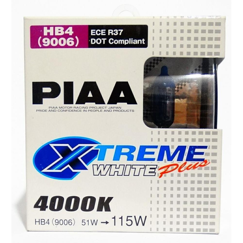 PIAA Xtreme White Plus HB4 4000K - зображення 1