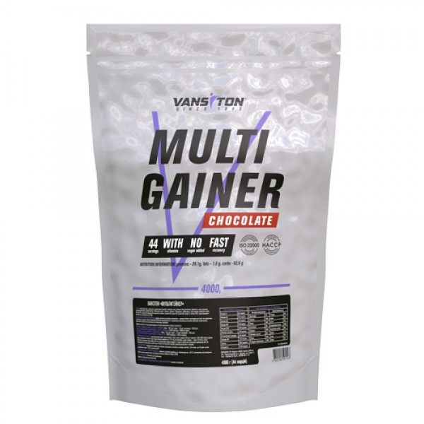 Ванситон Multi Gainer /Мультигейнер/ 4000 g /44 servings/ - зображення 1