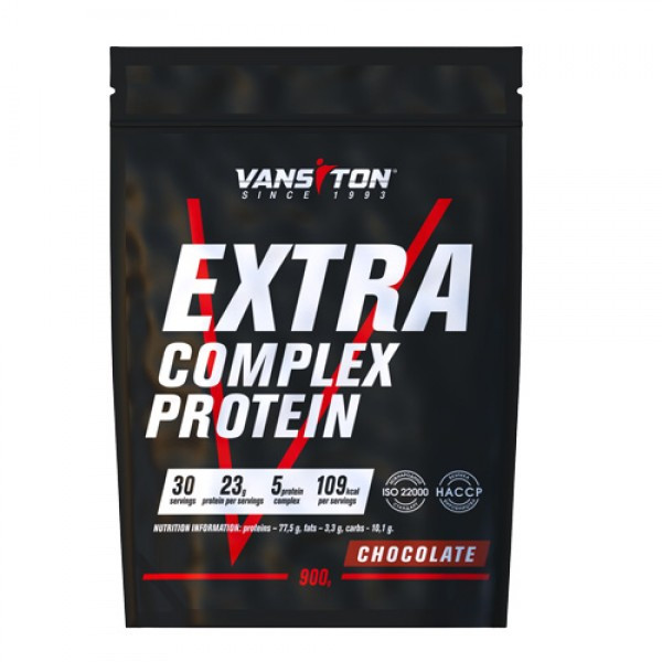 Ванситон Extra Complex Protein /Экстра/ 900 g /30 servings/ Chocolate - зображення 1