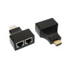 Voltronic YT-SCPE HDMI/2P-30m720P/08516 HDMI-2хRJ-45 Black (08516) - зображення 1