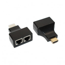   Voltronic YT-SCPE HDMI/2P-30m720P/08516 HDMI-2хRJ-45 Black (08516)