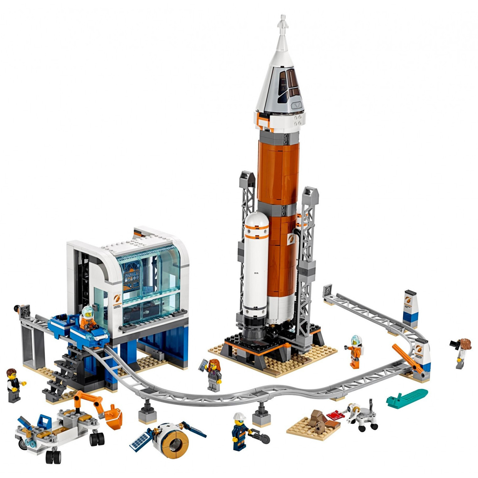 LEGO City Ракета и пульт управления запуска в космос (60228) - зображення 1