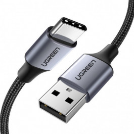UGREEN US288 USB 2.0 AM to Type-C 1m Black (60126)