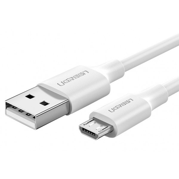 UGREEN US289 USB - Micro USB 2m White - зображення 1