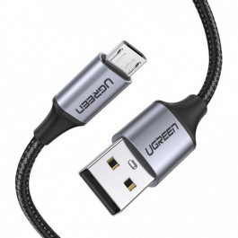   UGREEN US290 USB 2.0 AM to Micro USB 2m Black (60148)