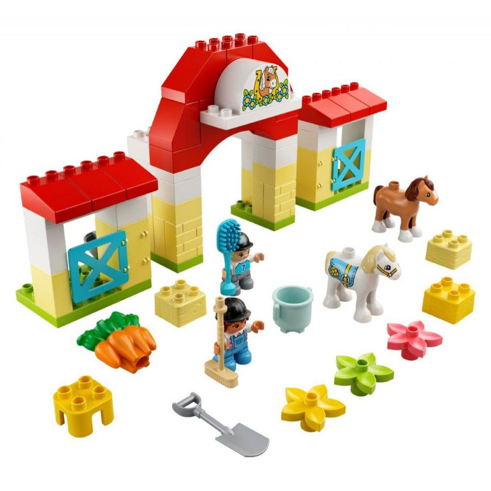 LEGO DUPLO Town Конюшня и уход за пони (10951) - зображення 1