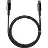 Baseus Tungsten Gold Fast Charging Data Cable Black 1m (CATLWJ-01) - зображення 3