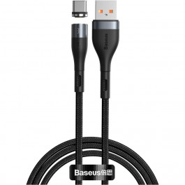 Baseus Zinc Magnetic Cable USB for Type-C Gray/Black 1m (CATXC-MG1)