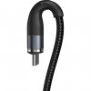 Baseus Zinc Magnetic Cable USB for Type-C Gray/Black 1m (CATXC-MG1) - зображення 3