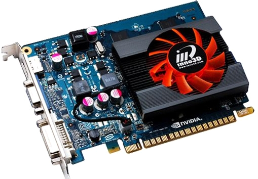 INNO3D GeForce GT440 512 MB (N440-1DDV-C5CX) - зображення 1