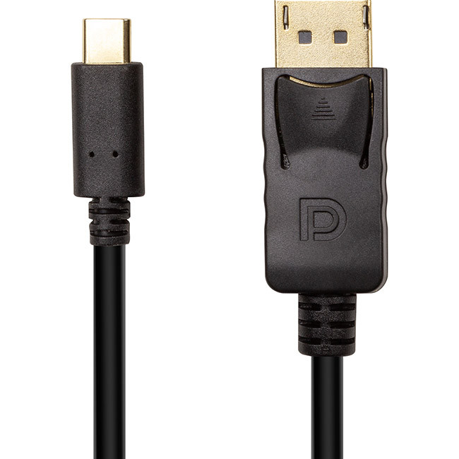 PowerPlant Thunderbolt 3 - DisplayPort 3m Black (CA912544) - зображення 1