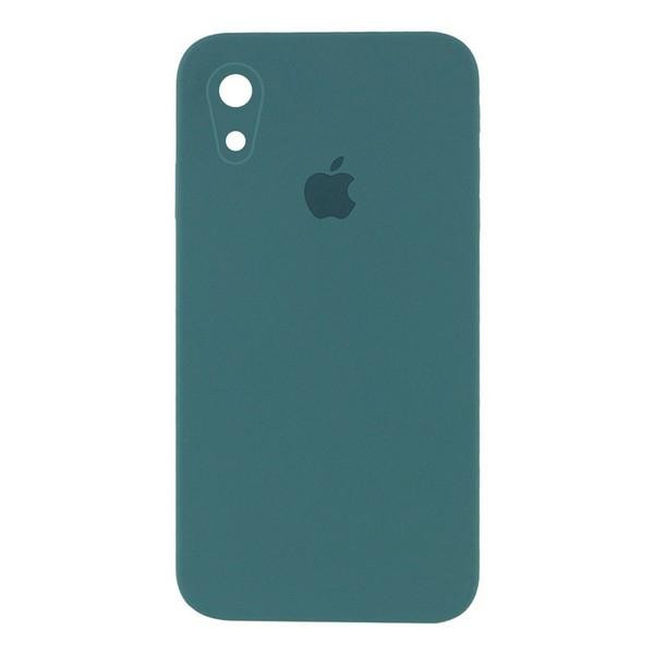 Epik iPhone XR Silicone Case Square Full Camera Protective AA Pine Green - зображення 1