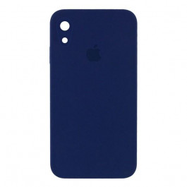 Epik iPhone XR Silicone Case Square Full Camera Protective AA Midnight Blue