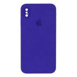 Epik iPhone XS Silicone Case Square Full Camera Protective AA Ultra Violet