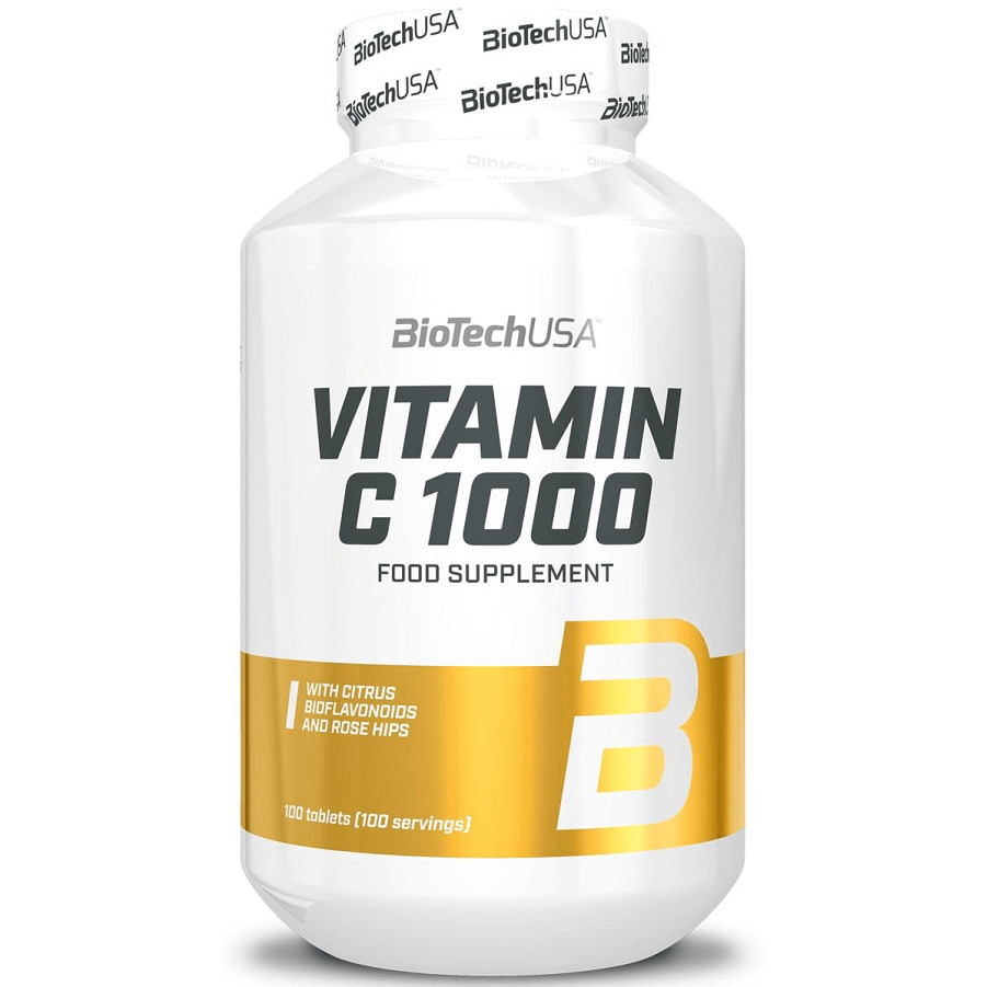 BiotechUSA Vitamin C 1000 Bioflavonoids 100 tabs - зображення 1