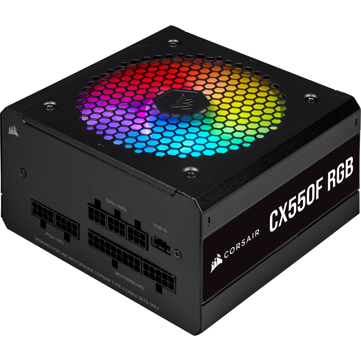 Corsair CX550F RGB (CP-9020216) - зображення 1