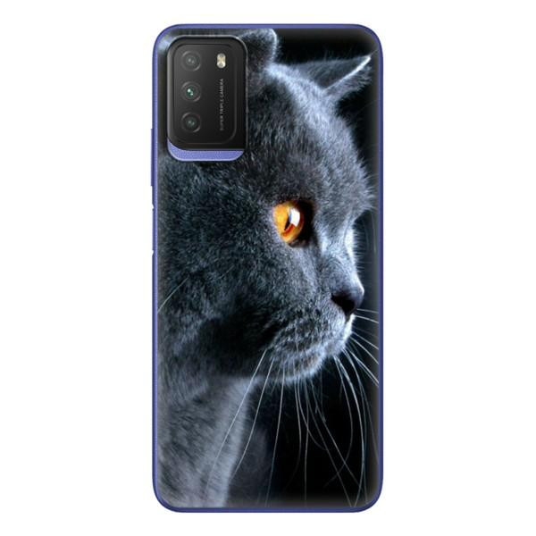 Boxface Silicone Case Xiaomi Poco M3 English cat 41586-up1346 - зображення 1