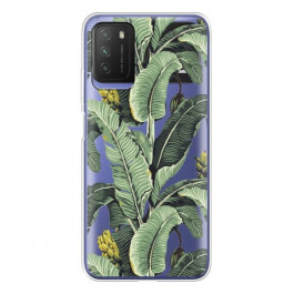 Boxface Silicone Case Xiaomi Poco M3 Banana Leaves 41587-cc28