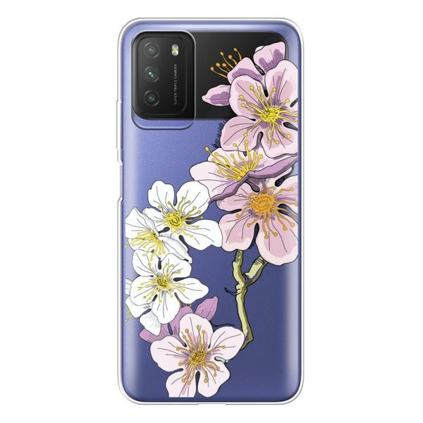 Boxface Silicone Case Xiaomi Poco M3 Cherry Blossom 41587-cc4 - зображення 1