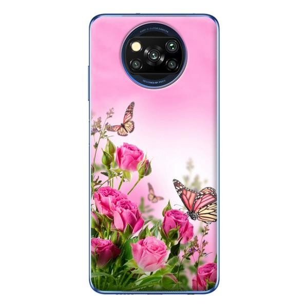Boxface Silicone Case Xiaomi Poco X3 Flowers 41288-up1000 - зображення 1