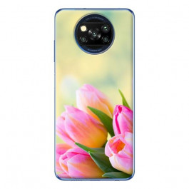 Boxface Silicone Case Xiaomi Poco X3 Bouquet of Tulips 41288-up1062