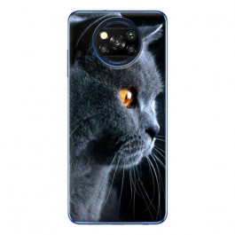 Boxface Silicone Case Xiaomi Poco X3 English cat 41288-up1346