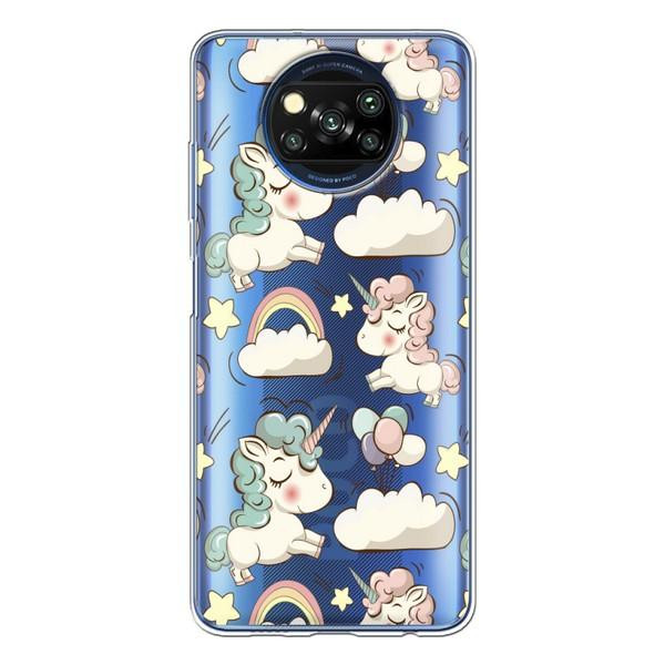 Boxface Silicone Case Xiaomi Poco X3 Unicorns 41290-cc2 - зображення 1