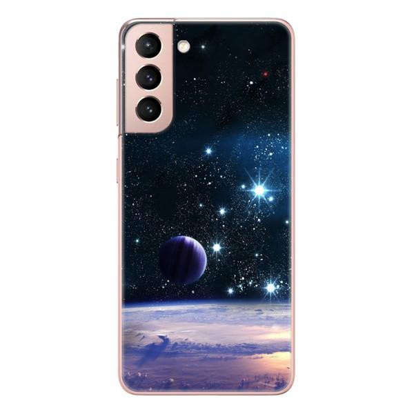 Boxface Silicone Case Samsung Galaxy G991 S21 Space Landscape 41709-up425 - зображення 1