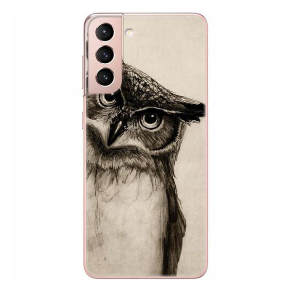 Boxface Silicone Case Samsung Galaxy G991 S21 Owl 41709-up591 - зображення 1