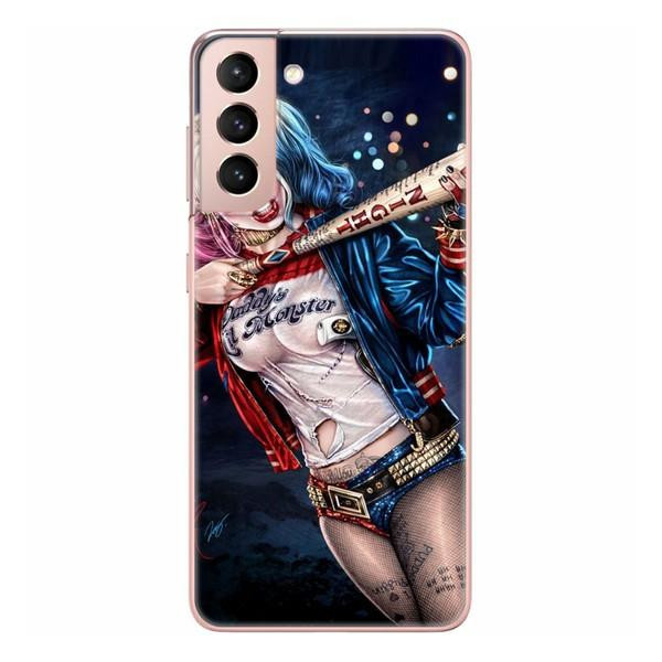 Boxface Silicone Case Samsung Galaxy G991 S21 Harley Quinn 41709-up965 - зображення 1